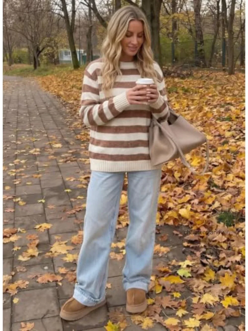 N/A cozy striped